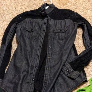 Button down over shirt